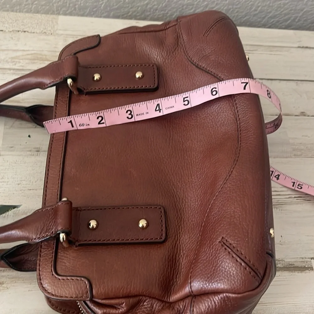 Vintage Kate Spade All Leather Brown Handbag.